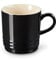 Le Creuset Stoneware Coffee Mug, 350 ml, Black Onyx, 70302351400002