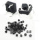 Youmile 100PACK Tact Button Schalter 6x6x4,3mm 6 * 6 * 4,3mm 4 Pin Micro PCB SMD SMT Momentan Tactile Tact Push Button Schalter 4 Pin DIP