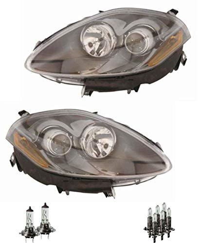 EISENFELS Bundle Set 70772027 Scheinwerfer rechts & links + Leuchtmittel H7 Classic + H1 Classic kompatibel mit Bravo II 198