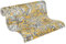 Livingwalls Papier Peint Jungle Daniel Hechter 6 A.S. Création Papier peint intissé 10.05 m x 0.53 m Jaune Blanc Gris Fabriqué en Allemagne 375203 37520-3