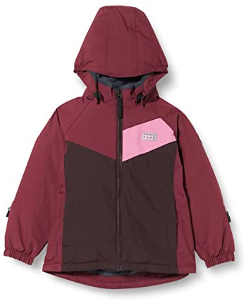 Lego Wear Mädchen Lego Wear Mädchen Tec Duplo Winterjacke Skijacke Play Serie 100% Wasserdicht, Winddicht, Atmungsakti Jacke, 190, 104 EU