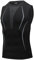 AMZSPORT Canotta Compressione Uomo, Maglia Senza Maniche Aasciugatura Rapida per Bodybuilding Palestra Running, Nero M