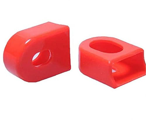 TOSSPER 2pcs Fahrrad Crank-Abdeckung Carbon-Faser-Fixed Gear Tretkurbel Fall Radfahren Crank-Schutz-hülsen-Cap Für MTB Rennrad