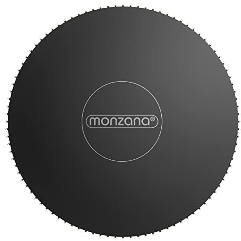 Monzana® Trampolin Sprungtuch 366 cm 72 Ösen 8-Fach vernäht UV-beständig 14 cm Feder 150 kg Garten Sprungmatte Ersatzteil