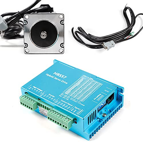 Nema 23 Schrittmotortreiber 3,0 Nm 4 A Closed Loop Schrittmotor CNC Kit, Stepper Motor, DC24-60V ±5% HBS57 Driver+ 57HBS30 motor Closed-Loop-Schrittmotor mit Treiber HBS57-Kit