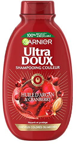 Garnier Ultra Doux Shampooing Couleur argan cranberry 300 ml