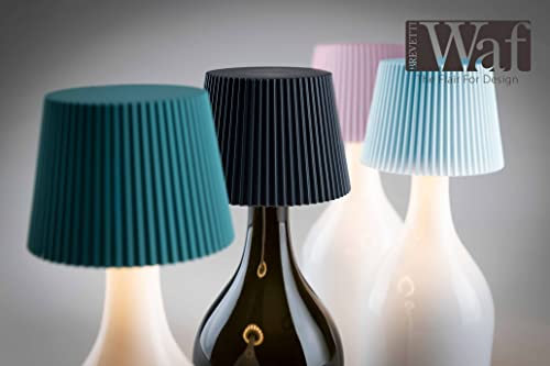 One-Light Sun Lampada Bottiglia a Led, Paralume Lampada Portatile e Ricaricabile, Lampada da Tavolo per Interni/Esterni - Ottanio | Brevetti Waf