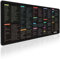 inean Linux Commands Line Mauspad, 90 x 40 cm, erweitertes großes Spickzettel-Mauspad, Shortcuts zu Kali/Red Hat/Ubuntu/OpenSUSE/Arch/Debian/Unix-Programmierer, rutschfeste