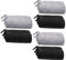 ABOOFAN 3 Sets Handheld-bleistifttasche Schreibwarentasche Tragbare Filztasche Reisetasche Mit Großer Kapazität Für Studenten Make-up-aufbewahrung 4 Stück * 3