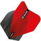 RED DRAGON Yin Yang Beidseitig Rot und Schwarz Standard Dartflug 3 Set pro Packung (insgesamt 9 Dart-Flights)