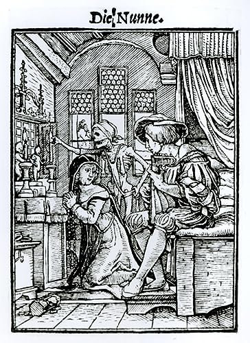 EfeMir Poster Und Drucke Abstraktes Gemälde Berühmte Gemälde the Nun by Hans Holbein Der Jüngere für Schlafzimmer Home Decor 60x90cm