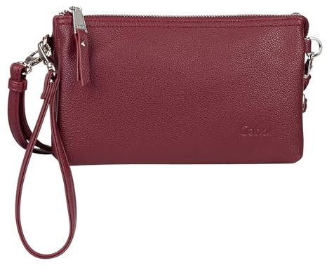 Gabor bags Emmy Damen Abendtasche Clutch Klein Rot