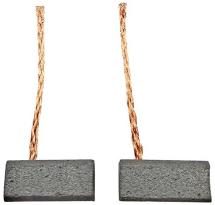 Kraftfeld 1 paire de balais de charbon autostop pour Parkside PBH 1500 E5 jusqu'à 2018, ca 7 x 8 x 15 mm