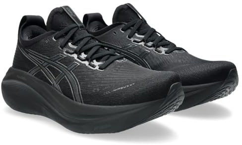ASICS Herren Gel-Nimbus 27 Sneaker, Schwarz, 46 EU