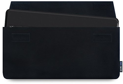 Adore June Keeb Étui de protection compatible avec Logitech Keys-to-Go 2 2024, pochette en tissu pratique pour transporter le clavier, noir