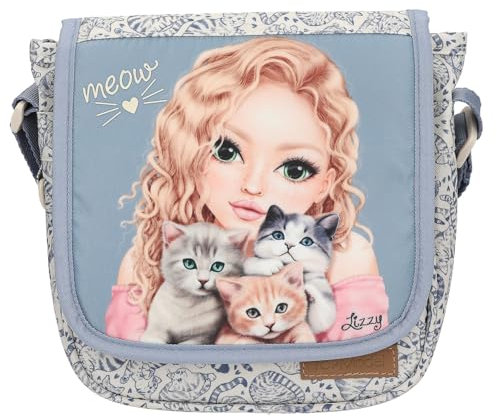 Depesche kleine Umhängetasche TOPModel CAT Love Farbsortierung blau-60