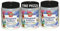 Bioki - Sulfate de aluminio para hidrogeneas, extra puro, fabricado en Italia, juego de 3 tarros