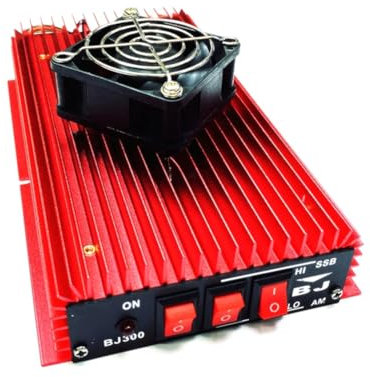 Junterone Amplificateur de Puissance -300 Plus 100W FM 200W AM 300W SSB 3-30MHZ Radios CB Haute Puissance 12-14V, Radio de Communication Longue Portée