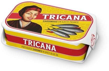 Tricana - Gourmet-Ganze Sardinen in würzigem Olivenöl - 5er Pack (5 x 120 gr)