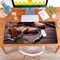 MYAUEYSU Gaming 40x75cm Premium Groß vernähte Kanten langlebig mit high-end Glide und Anti-Rutsch Speed Gaming Mauspad,Western, authentische alte Lederstiefel und Sporen, rustikale Rodeo-Ausrüst