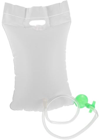 Generisch Aufblasbarer Duschbeutel für Haarwäsche im Bett Tragbares zu Verwendendes Shampoo Waschgerät für Senioren Schwangere und Menschen mit Behinderungen Lösung für Körperpflege zu Hause