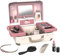 Smoby - My Beauty Vanity – Frisur, Nagelkunst, Make-up Attrappe – leicht zu transportieren – ausziehbare Tabletten – 13 Zubehörteile – ab 3 Jahren