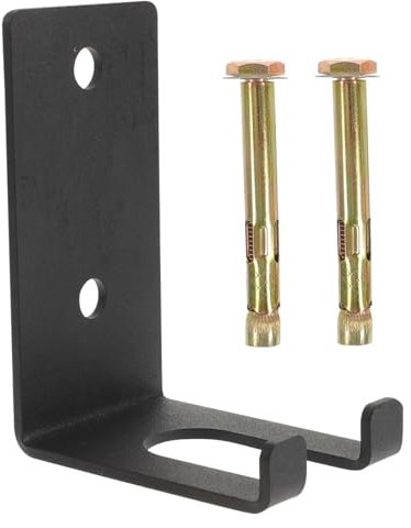 UKCOCO Langhantelhalter Stahl Wandmontage Hantelstangenständer Haushalts Fitnesszubehör Kompakt Für Heimtraining