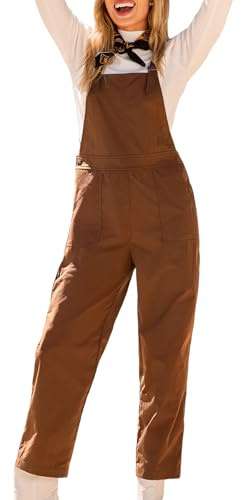 CUPSHE Tuta da donna autunno inverno vestibilità ampia gamba larga tuta pagliaccetto pantaloni larghi casual con tasche alla moda comodo outfit