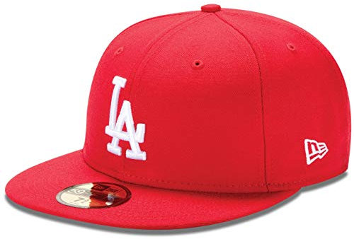 New Era Los Angeles Dodgers MLB Basic Red 59Fifty Basecap - 7 1/4-58cm (L)
