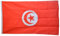 Flaggenfritze Fahne/Flagge Tunesien - 150 x 250 cm + gratis Sticker, XXL-Fahne