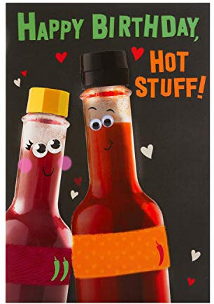 Hallmark General Birthday Card - Funny Googly Grub Design