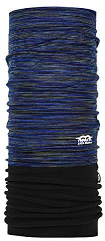 P.A.C. Merino Fleece Multifunktionstuch - Outdoor, Ski, Halstuch, nachhaltig, Unisex, 8 Tragevarianten