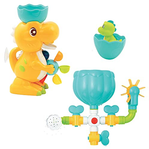 LUDI 40071 Dino Badset badespielzeug, bunt