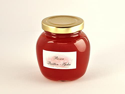Rosengelee mit Quitten - 250 g - Rosen Gelee mit Apfelquitten-