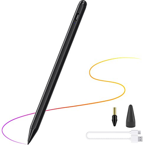 DRYMOKINI Stylus Stift 2. Generation für iPad, Magnetische Pen Mit Handflächenunterdrückung für iPad 2018-2022, Kompatibel Mit 10/9./8./7./6./Air3/4/Mini5/6/Pro 11/12,9