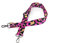 Leo Jacquard Taschengurt | Animal Print Pink, Schwarz | verstellbar | Taschen-Riemen zum Wechseln | Kamaragurt