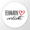 Huuraa Magnet Fehmarn verliebt Geschenk 59mm Flaschenöffner Fehmarn Geschenkidee