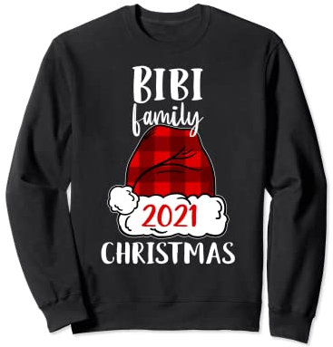 Bibi Weihnachtsmann-Mütze 2021 Sweatshirt