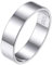 Silvora Basic Fingerring für Damen Herren S925 Silber Simpel Schmaler Bandring in 5mm breit Schlichter Glänzender Siegelring für Ehering Partnerring Paarring in Silber Ringgröße 64（20.5）
