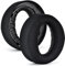 Yaowanguan Tela Almohadillas de Repuesto para Sony Playstation 5 PS5 Pulse 3D Auriculares inalámbricos,Negro Reparar Auriculares de Espuma viscoelástica, Almohadillas para los oídos, Copas, Fundas