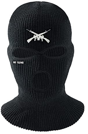YAMEE Balaclava 3-Loch-Vollmaske Sturmhaube Damen Herren,Wintermütze Unisex Skimütze,Strickmütze Herren Warm Gesichtsmaske für Outdoor Radfahren Skifahren Laufen