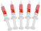 5er Set Diamantschleifer Diamant Polierpaste Metall 8000 Diamantpaste Polierpaste Läpppaste Schleifpaste Nadelröhrchen W1.0# 8000 (W1.5 (Spiegelpolieren mit 6000 Mesh))