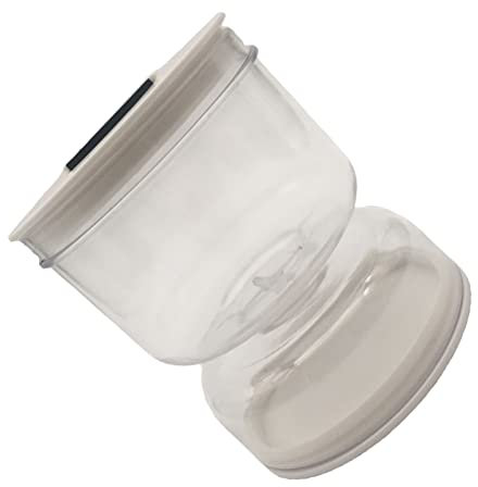 Sablier Pot À Cornichons Cuisine Récipient Séparateur Alimentaire Économiseur Couvercle Distributeur Sablier Conteneur Pot Séparateur Pot Cookie Jar Cookie Jar Distribution Pour