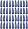 DAZISEN 40 Pack Clip Per Capelli Ragazze Metallo Snap Bambini Barrettes Accessori Capelli Delle Donne, Caramella Colorata Belle Clip Capelli Semplici，Blu Navy