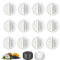 SAMANIJA 12-Pack Cat Water Fountain Filter Replacement, Compatible with Nugget feelneedy 84oz/2.5L Pet Fountain