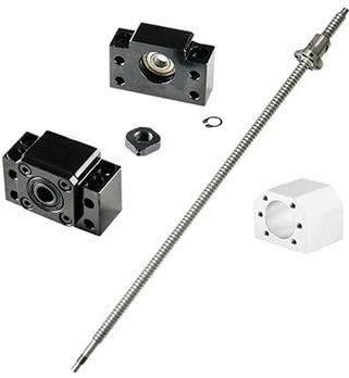 AYTOSH Kugelumlaufspindel SFU1605 Kugelumlaufspindel RM 1605 Endbearbeitetes Kugelmuttergehäuse CNC, for 3D-Drucker, Industrielle Automatisierungsgeräte (Size : 1150mm)
