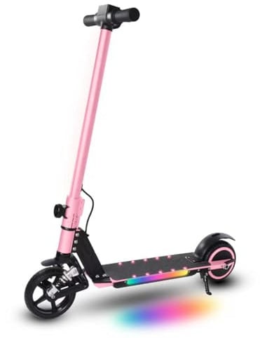E-RIDES Monopattino Elettrico, 6.5'' Monopattino Elettrico Bambini dai 6 ai 12 anni, Pieghevole Monopattino Bambini,Autonomia 5-8KM,Monopattini Elettrici Display a LED,Regalo per Adolescenti