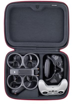 PGYTECH Tragetasche für DJI Avata 2, wasserdichte Tragbare Reisetasche Kompatibel mit DJI Goggles 3/DJI FPV Fernbedienung 3/RC Motion 3 Aufbewahrungstasche Drohnen Zubehör