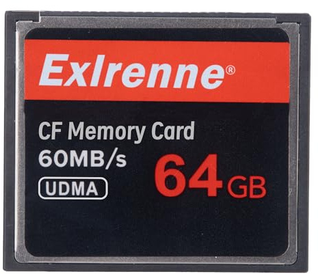 LILIWELL Original Compact Flash Memory Card 64GB Udma With Speed Up To 60Mb/S For Slr Cf Camera
