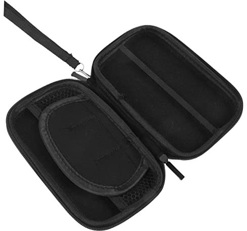 PHENOFICE Custodia Rigida Per Hard Disk Esterno Con Fodera Interna a Rete e Fascia Flessibile Box Protettivo Antiurto Per Disco Rigido Ssd e Accessori Custodia Portatile Per Viaggio Facile e